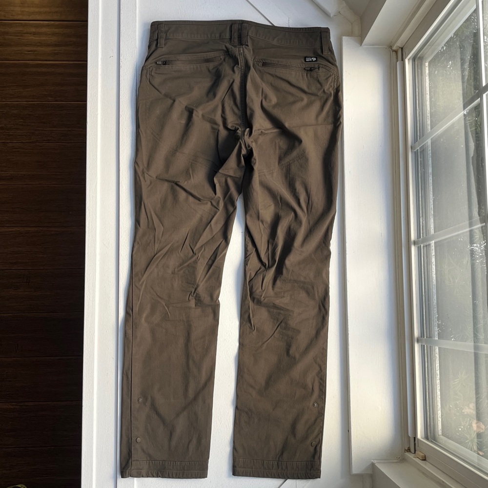 ④ Mountain Hardwear • Men's Hardwear AP™ Active Pant in Ridgeline • Sz 33 Waist - Picture 4 of 16